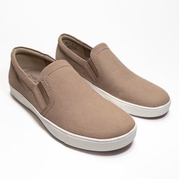 Naturalizer Marianne Women 10W Taupe Snake Embossed Slip On Sneakers - Picture 6 of 14